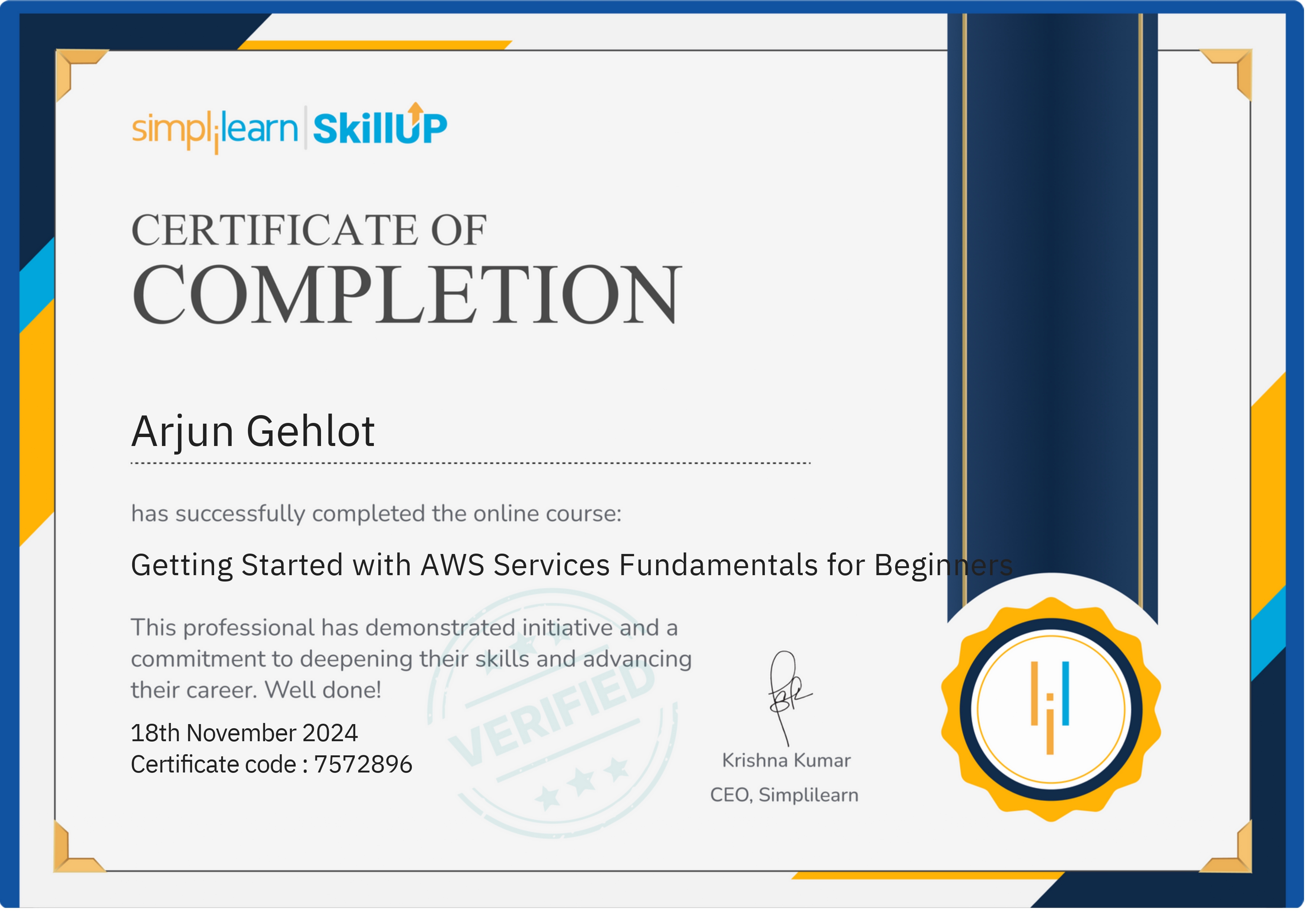 Arjun Gehlot - Full Stack Developer Portfolio