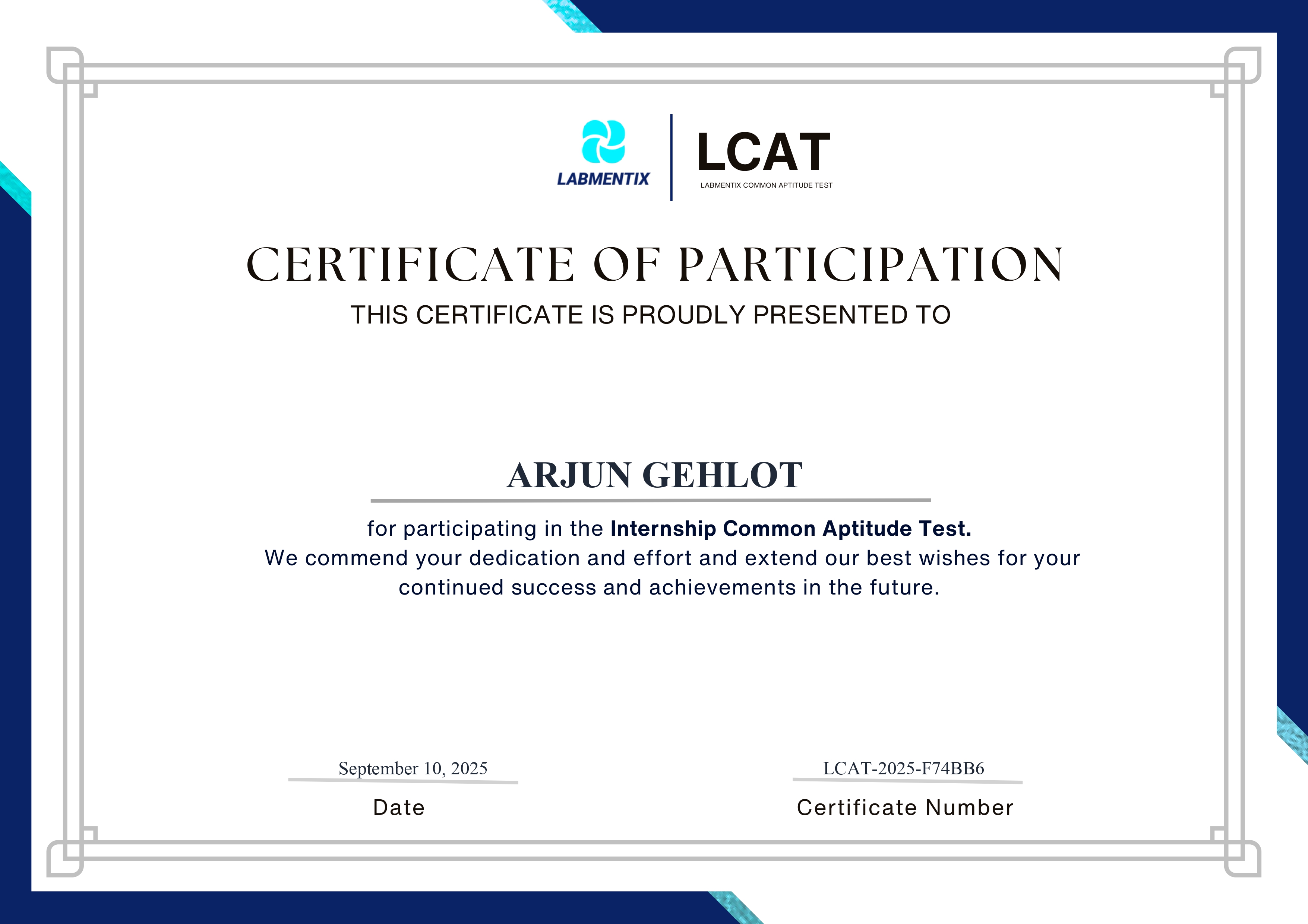 Arjun Gehlot - Full Stack Developer Portfolio